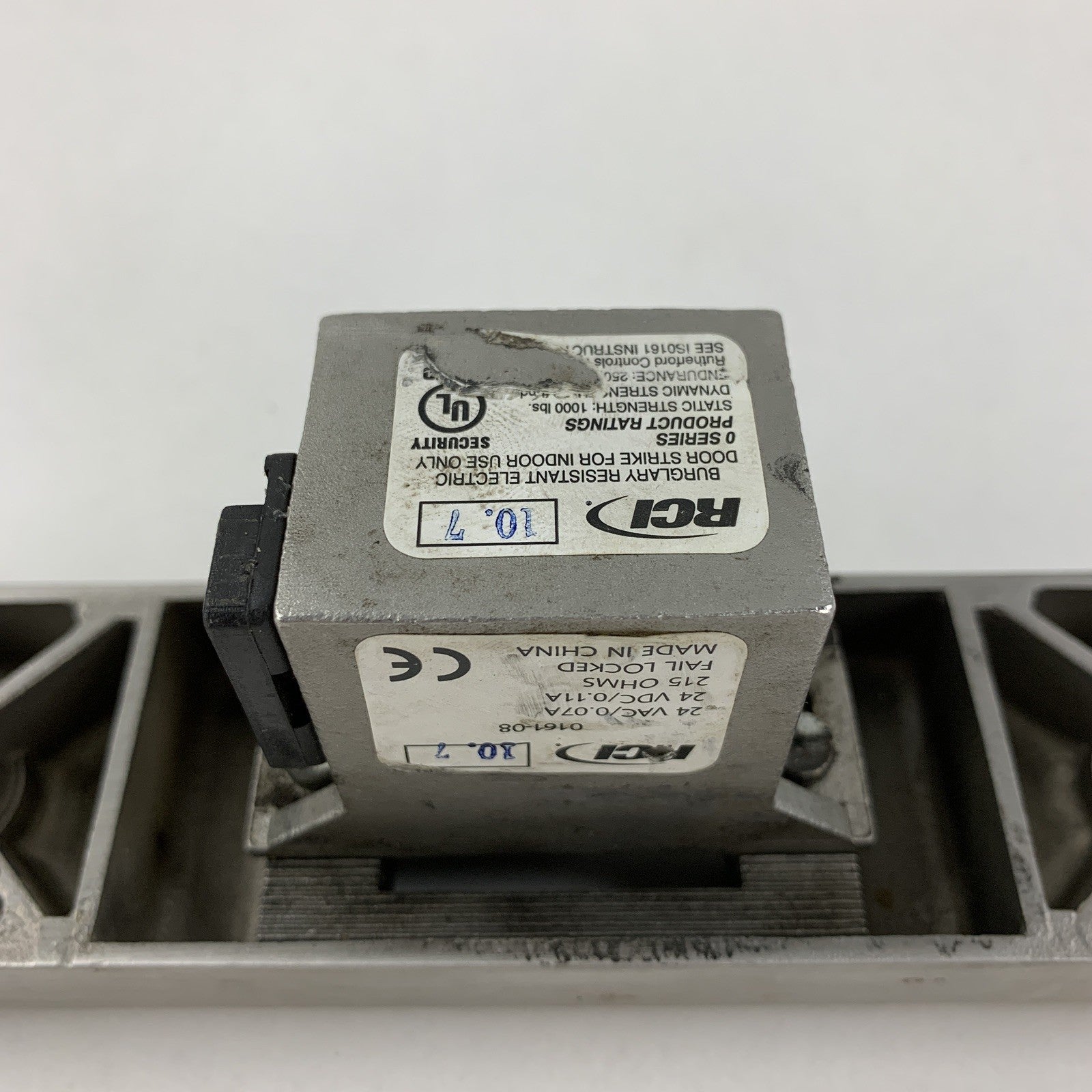 RCI 0161-08 0161x08x32D Stainless Steel Electric Strike Plate 24V AC/DC Used