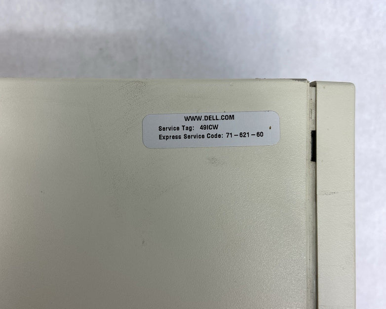 Dell Demension XPS T600r MT Intel Pentium II 600MHz 256MB RAM No HDD No OS