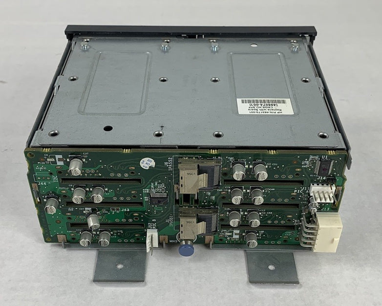 HP DL380 G7 G6 SAS 2.5" Drive Cage 463173-001 - Missing 2 Caddies
