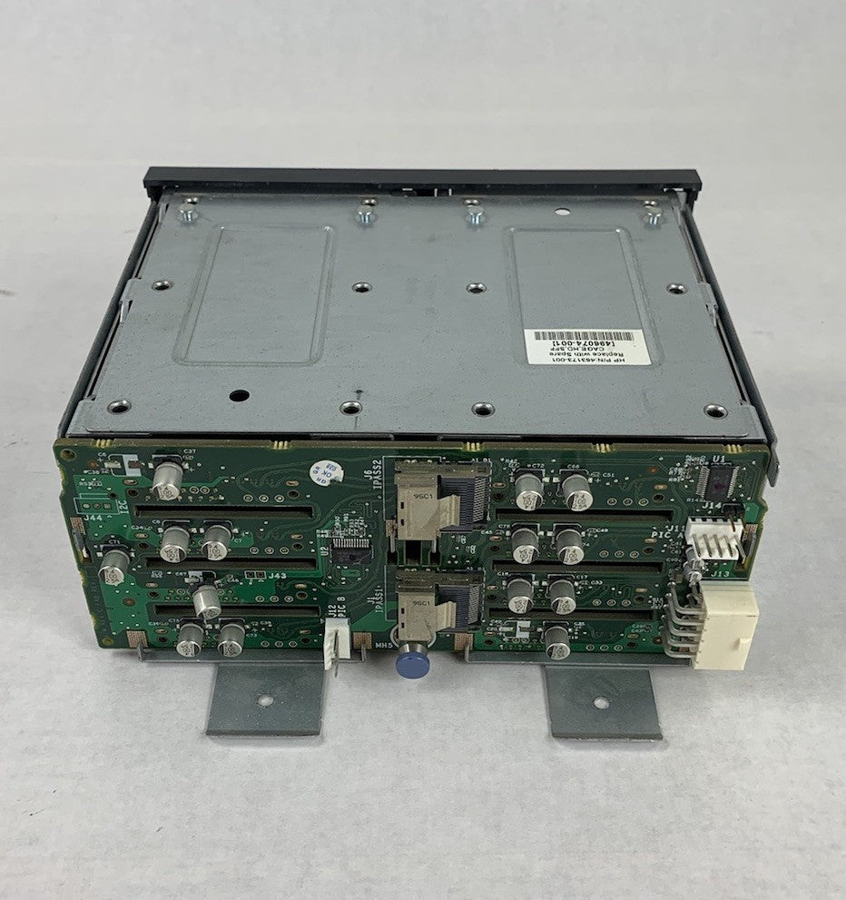 HP DL380 G7 G6 SAS 2.5" Drive Cage 463173-001 - Missing 2 Caddies