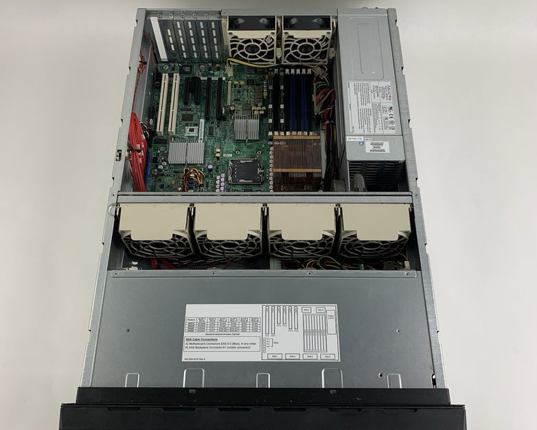 Data Domain DD510 S5000PSL Array 1x Intel Xeon 5110 1.6GHz 4GB RAM No OS/HDD