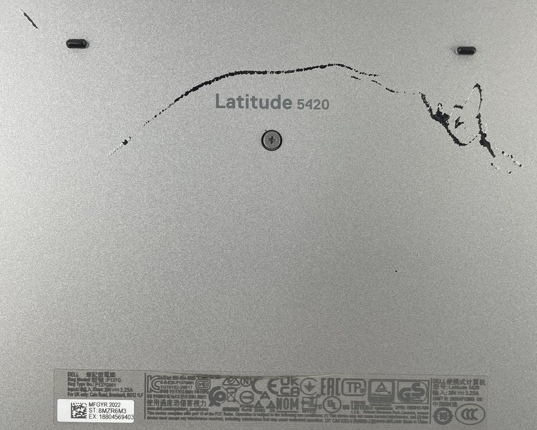 Dell Latitude 5420 14" i7-1165G7 2.80 GHz 8 GB RAM No SSD/OS/AC - READ