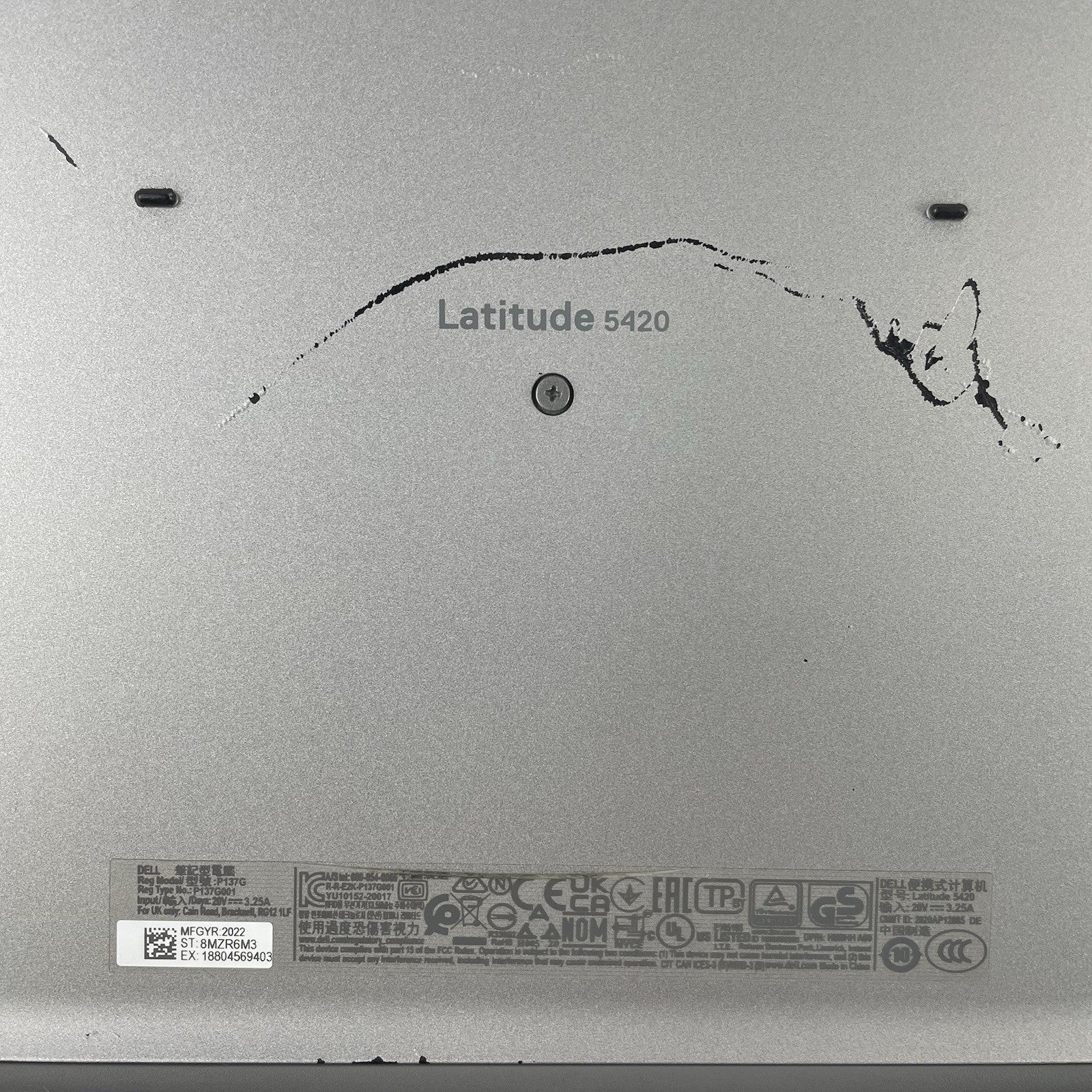 Dell Latitude 5420 14" i7-1165G7 2.80 GHz 8 GB RAM No SSD/OS/AC - READ17