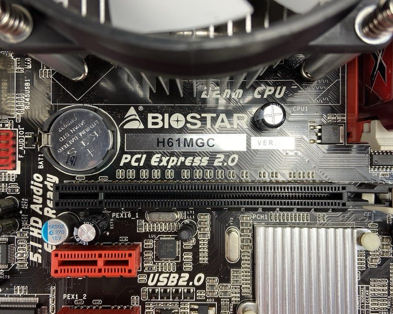 BioStar H61MGC Motherboard Intel Core i5-3470 3.2GHz 16GB RAM w/IO