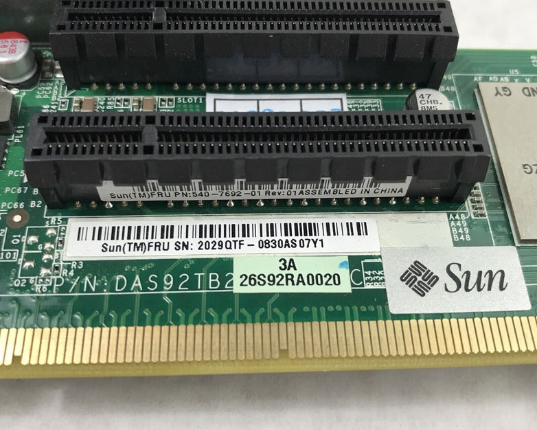 SUN 2029QTF PCI Riser Module (Lot of 3)