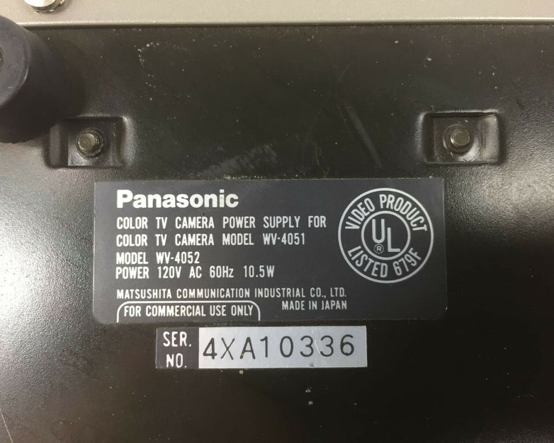 Panasonic WV-4052 Color TV Power Supply