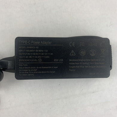 Lot of 2 SM65CL-02 Type C Power Adapter 65W