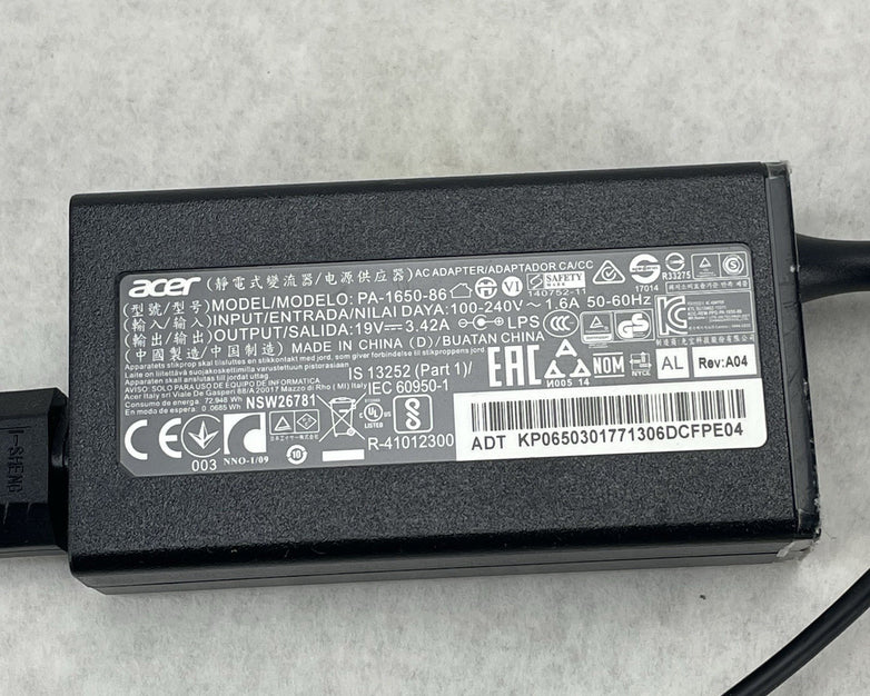 Acer Charger AC Adapter Power Supply PA-1650-86 Lot of 10