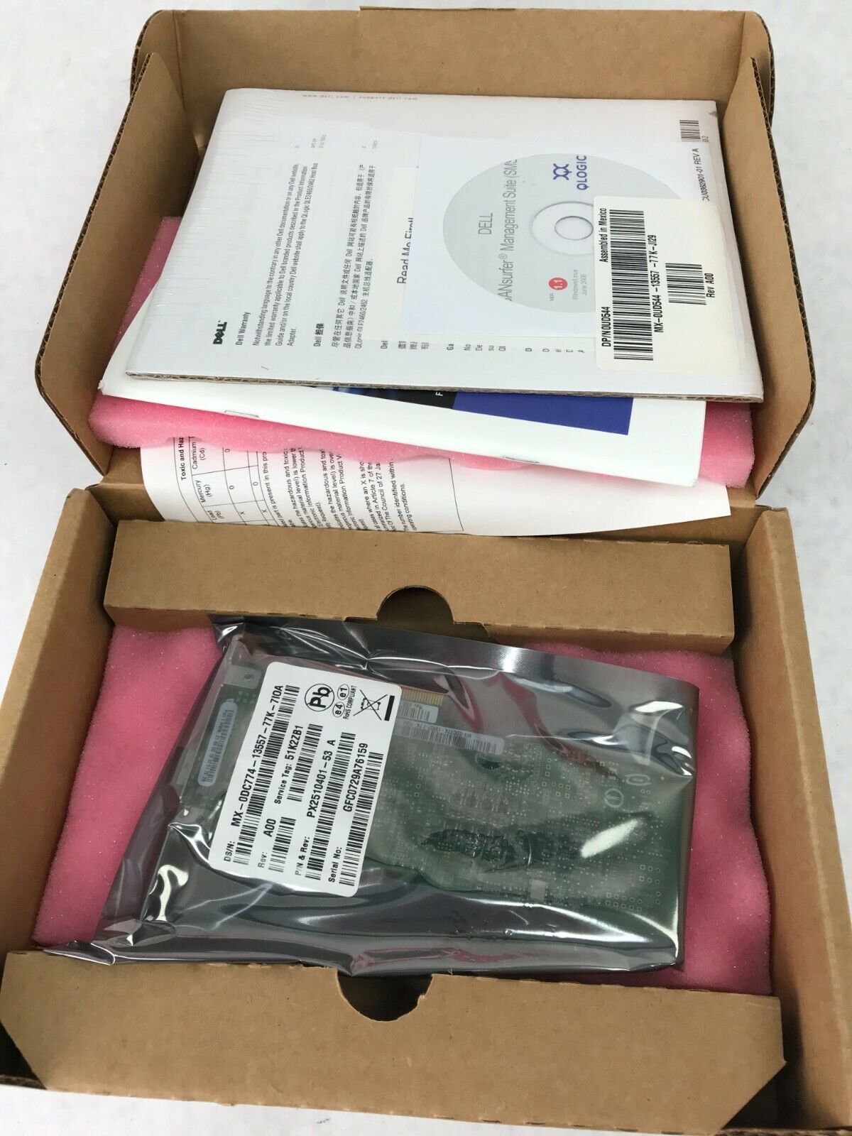QLE2460-DELL 4GB Single Port Fibre PCI-E Controller QLE2460-DEL-SP