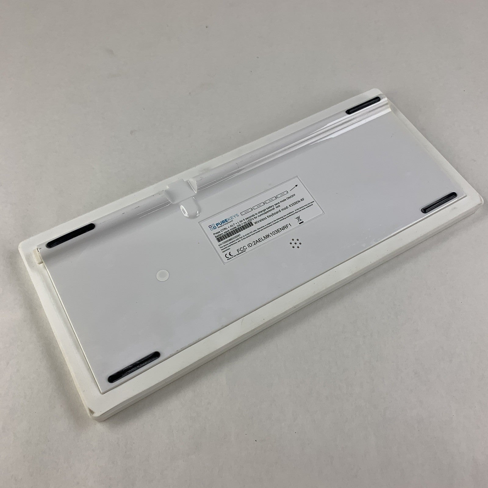 PureKeys K103EN-RF USB Wireless Medical Keyboard w/ Number Pad6