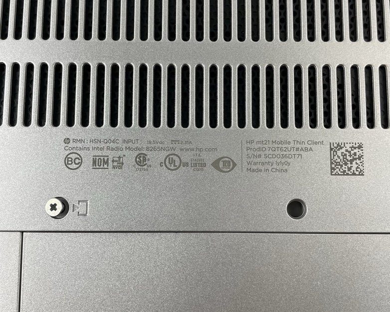 HP mt21 Client 14" Celeron 3867U 1.80 GHz 8 GB RAM No SSD/OS/AC