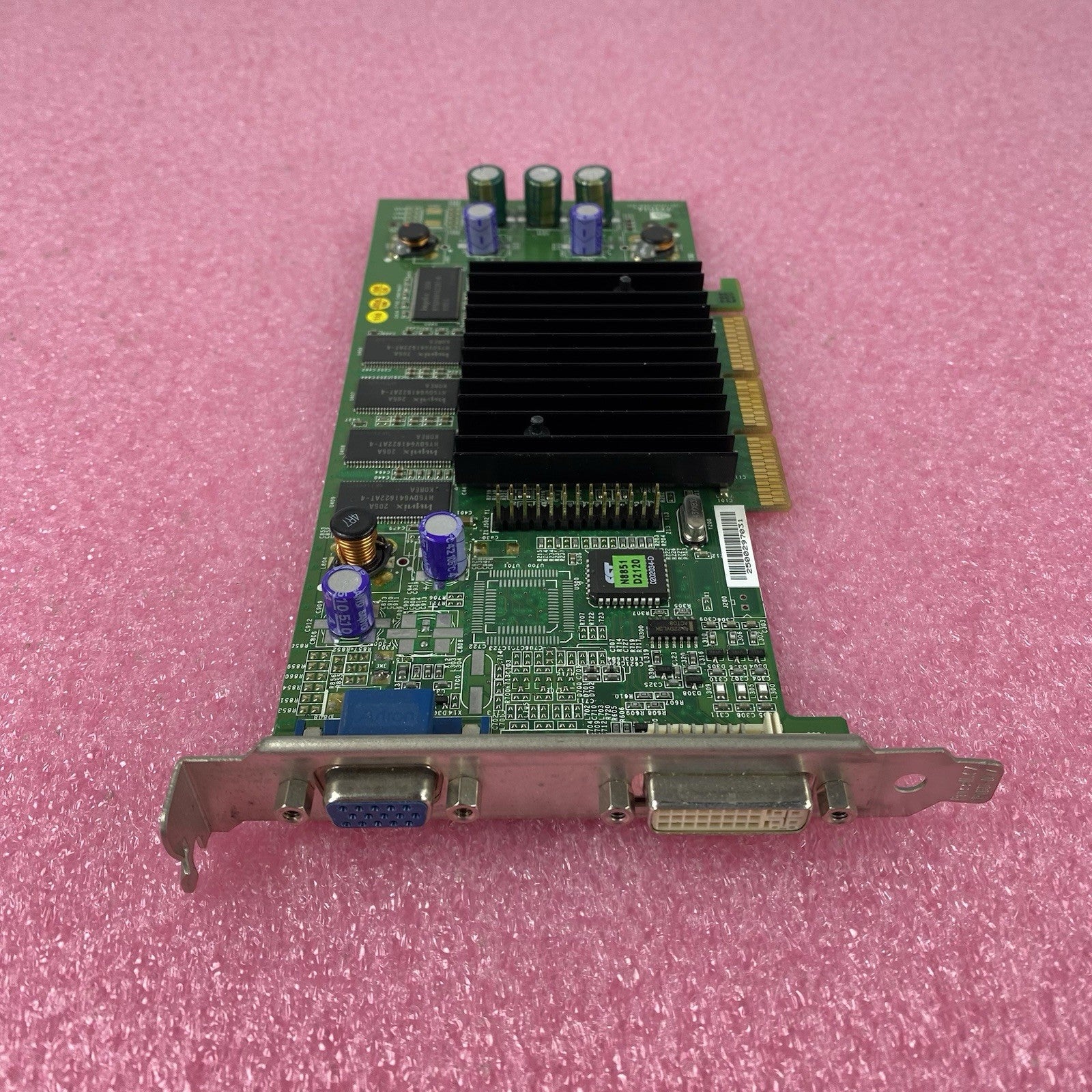 NVIDIA DP/N TW-04N857-69700-25G-3562 64MB APG Video Card Tested