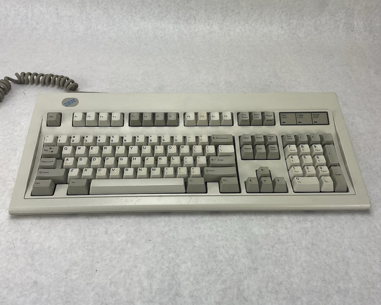 Vtg 1995 IBM Model M Clicky Mechanical Keyboard 92G7453 Lexmark Buckling Spring