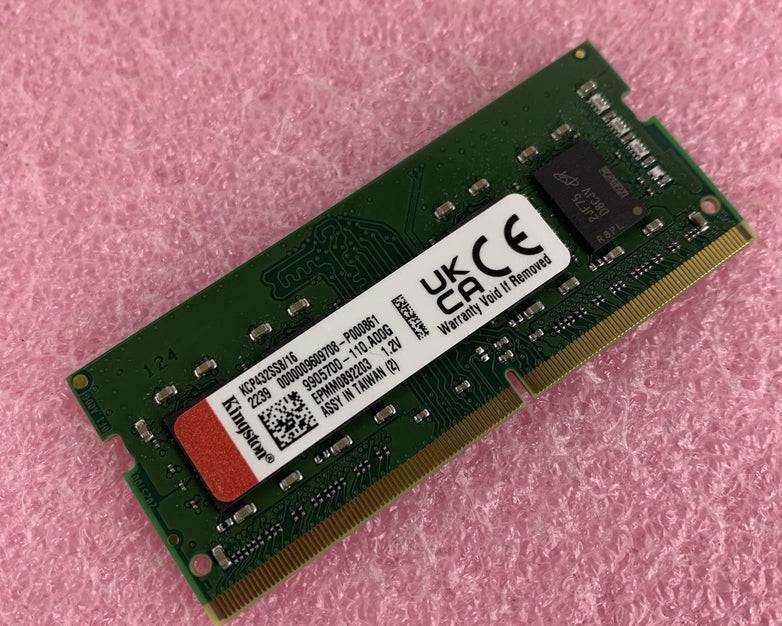 Kingston KCP432SS8/16 16 GB PC4-25600 DDR4-3200MHz  Laptop Memory Ram Tested