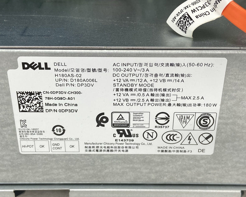 Dell Optiplex 3050 SFF Intel Core i5-7500 3.4GHz 8GB RAM No HDD No OS