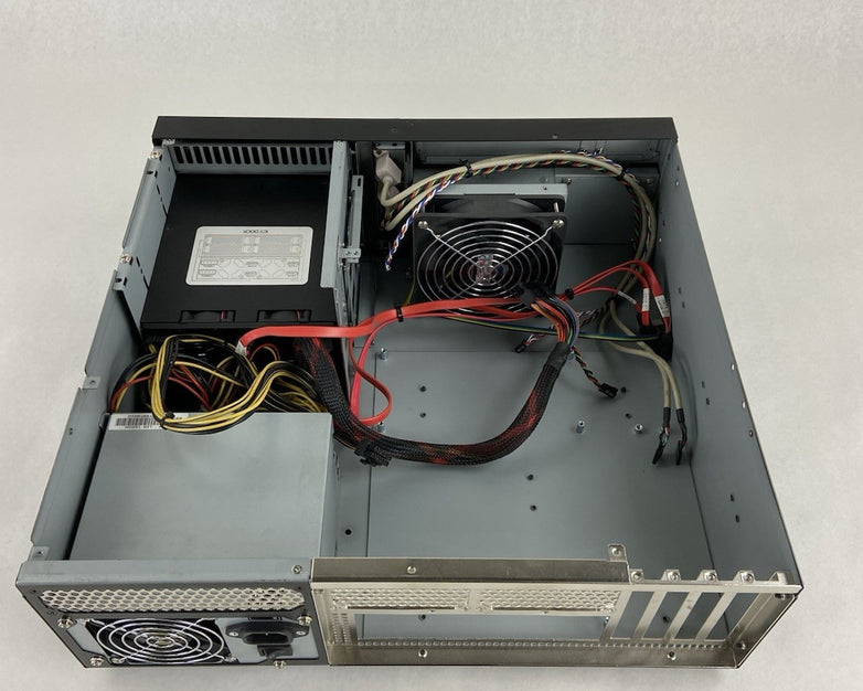 General Technics Silent 3U Rackmount Server Chassis Antec EA-500D 500W PSU