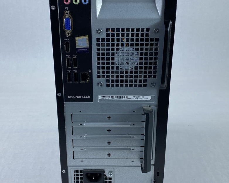 Dell Inspiron 3668 MT Intel Core i5-7400 3.00GHz 8GB RAM No HDD No OS