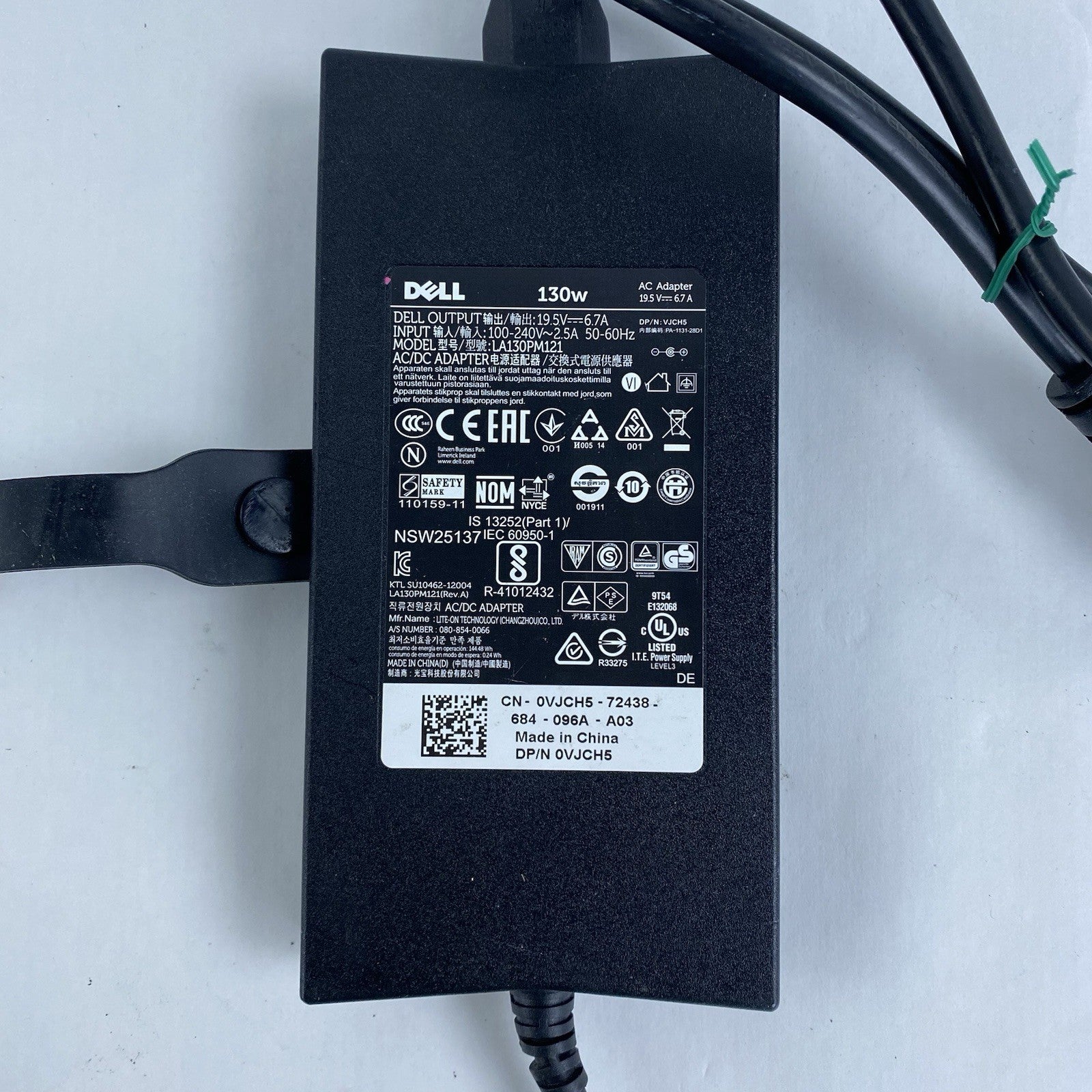 Dell LA130PM121 130W AC/DC Adapter Mixed Lot w/ DA130PE1-00 Lot of 53