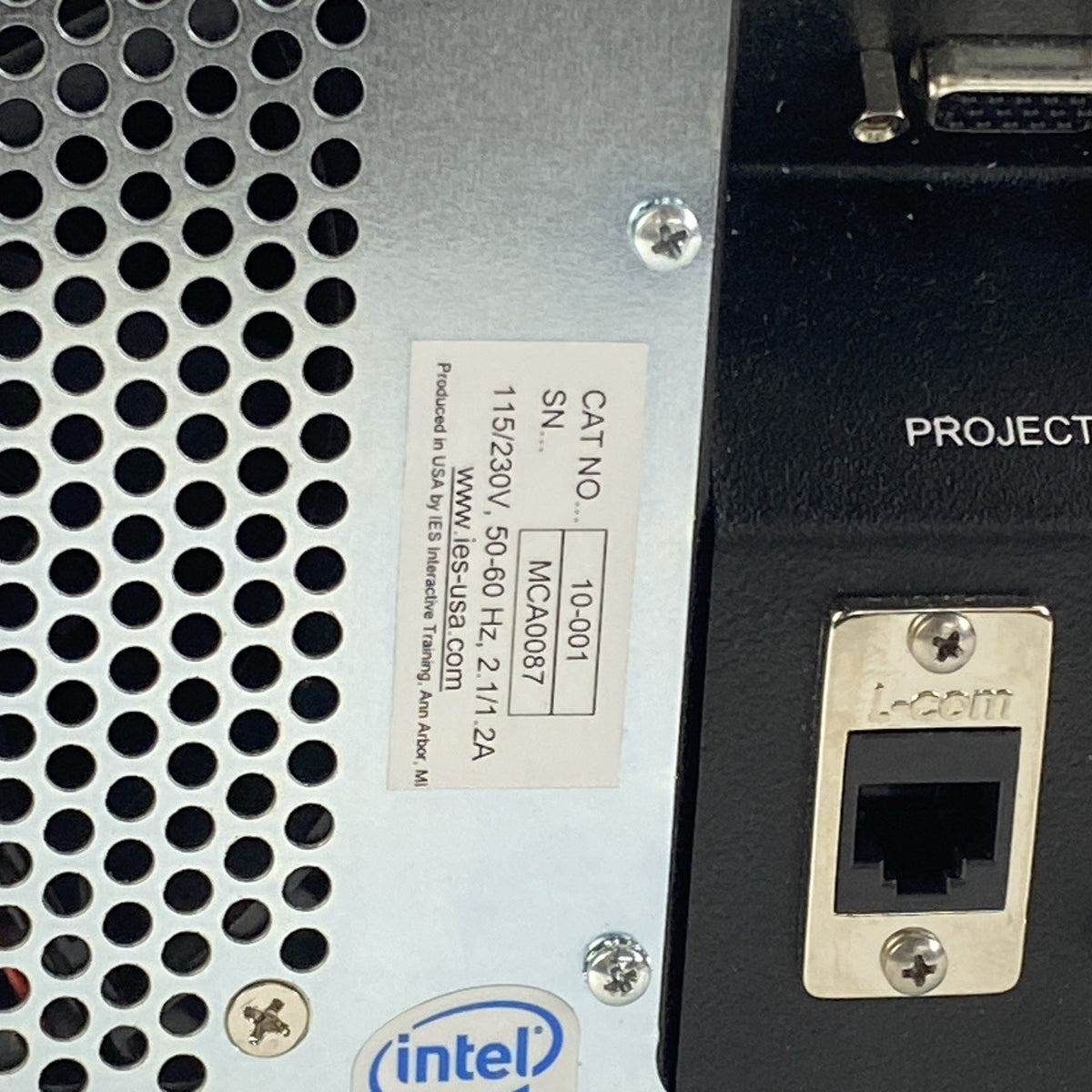 Milo 10-001 Core 2 Quad Q6600 2.4GHz 2GB RAM IES Interactive Training No HDD8