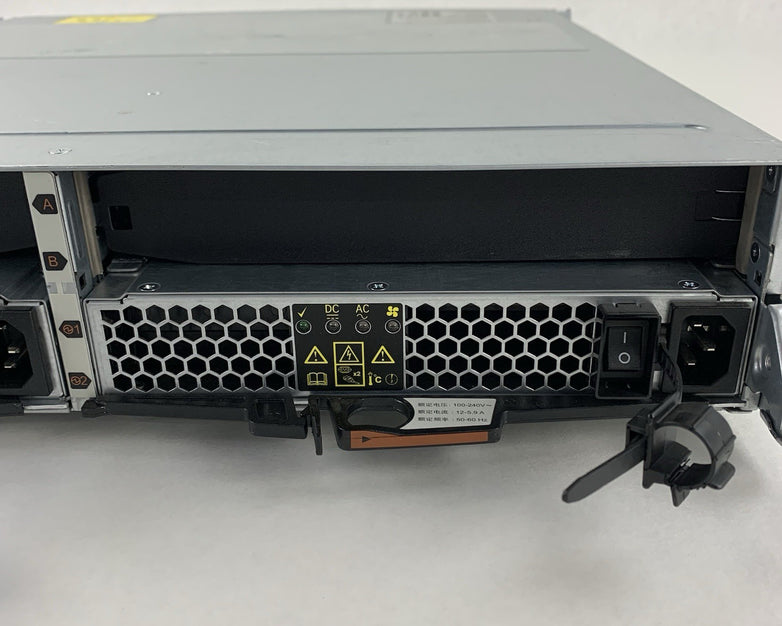 NetApp NAJ-1001 24-Bay SAS Hard Drive Array w/ 2 PSUs 23x Caddies No HDDs