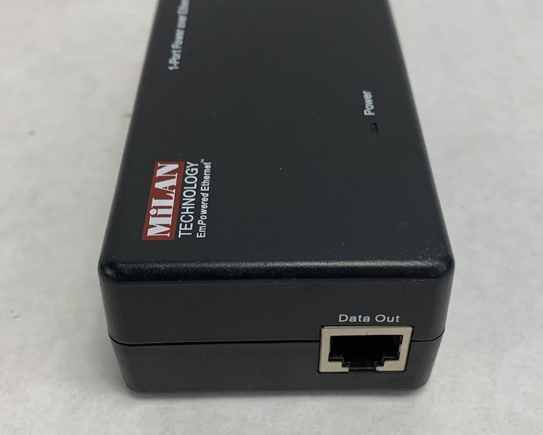 Milan Technology MIL-L100i 1-Port Power over Ethernet Injector