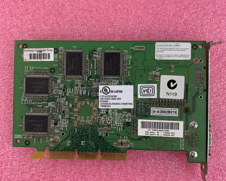 Nvidia 179542-001  Graphics Card Creative 3D Blaster Annihilator Pro - Untested