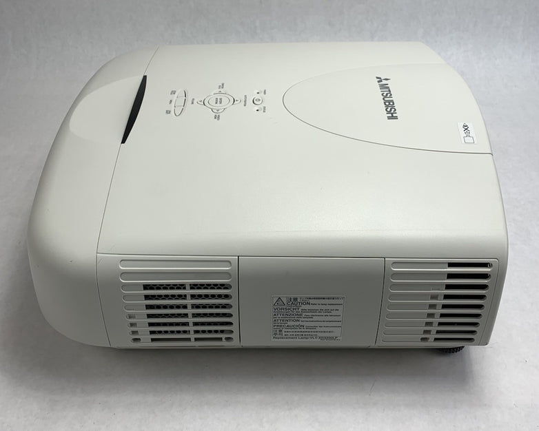 Mitsubishi WD3300U LCD Lamp Projector - Parts or Repair No Remote