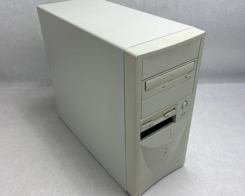 Vintage Beige AT Computer Case L&C Tech LC-250C Power Supply