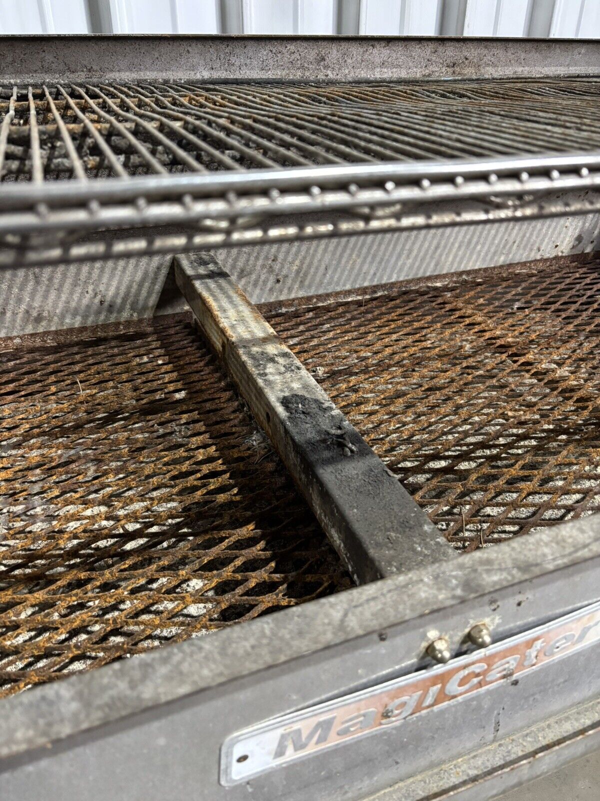 Magicater CG-60 MagiKitch'n Commercial Charcoal Grill Catering 60" x 23"