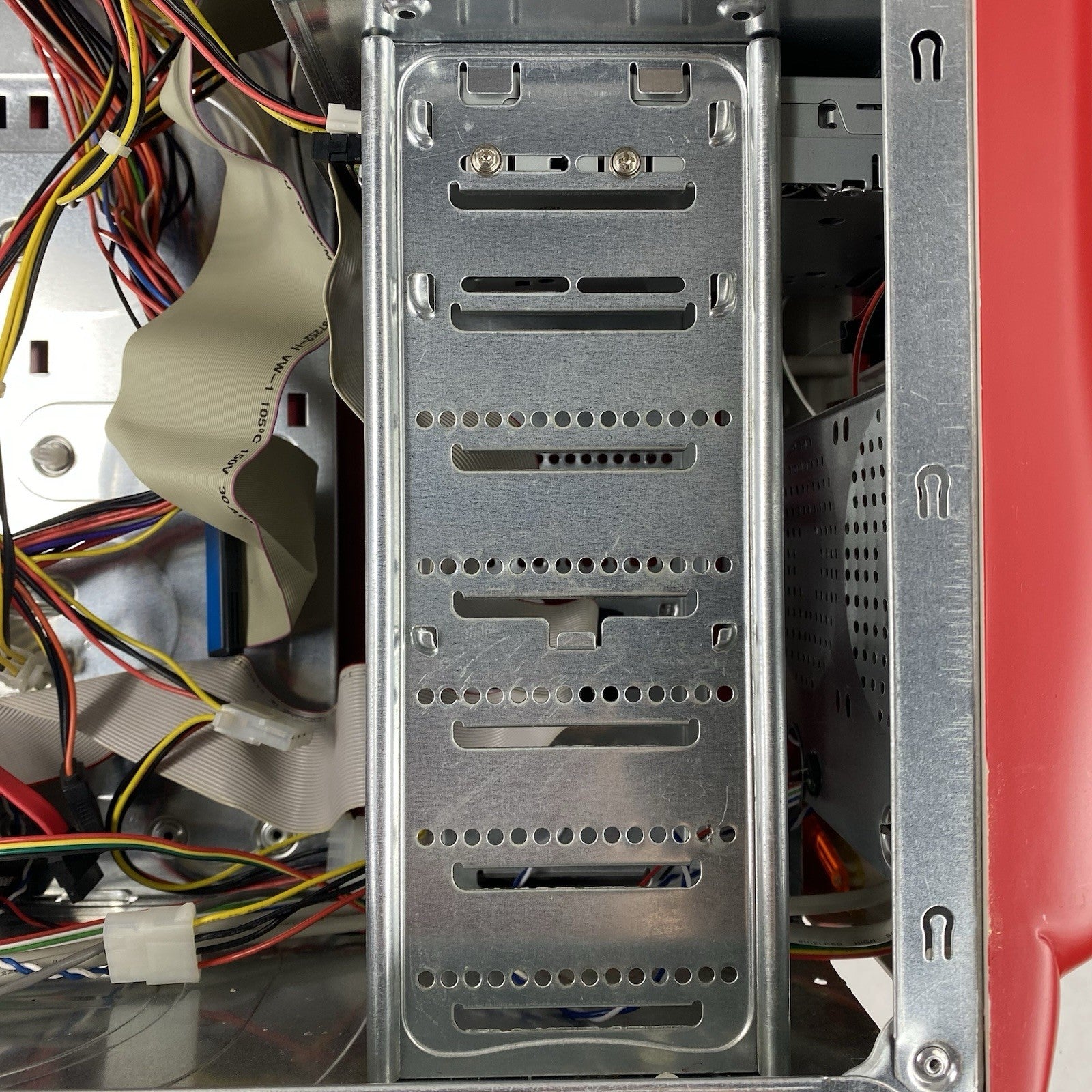 Unbranded Mid ATX Red Computer Case with 380W Power Supply