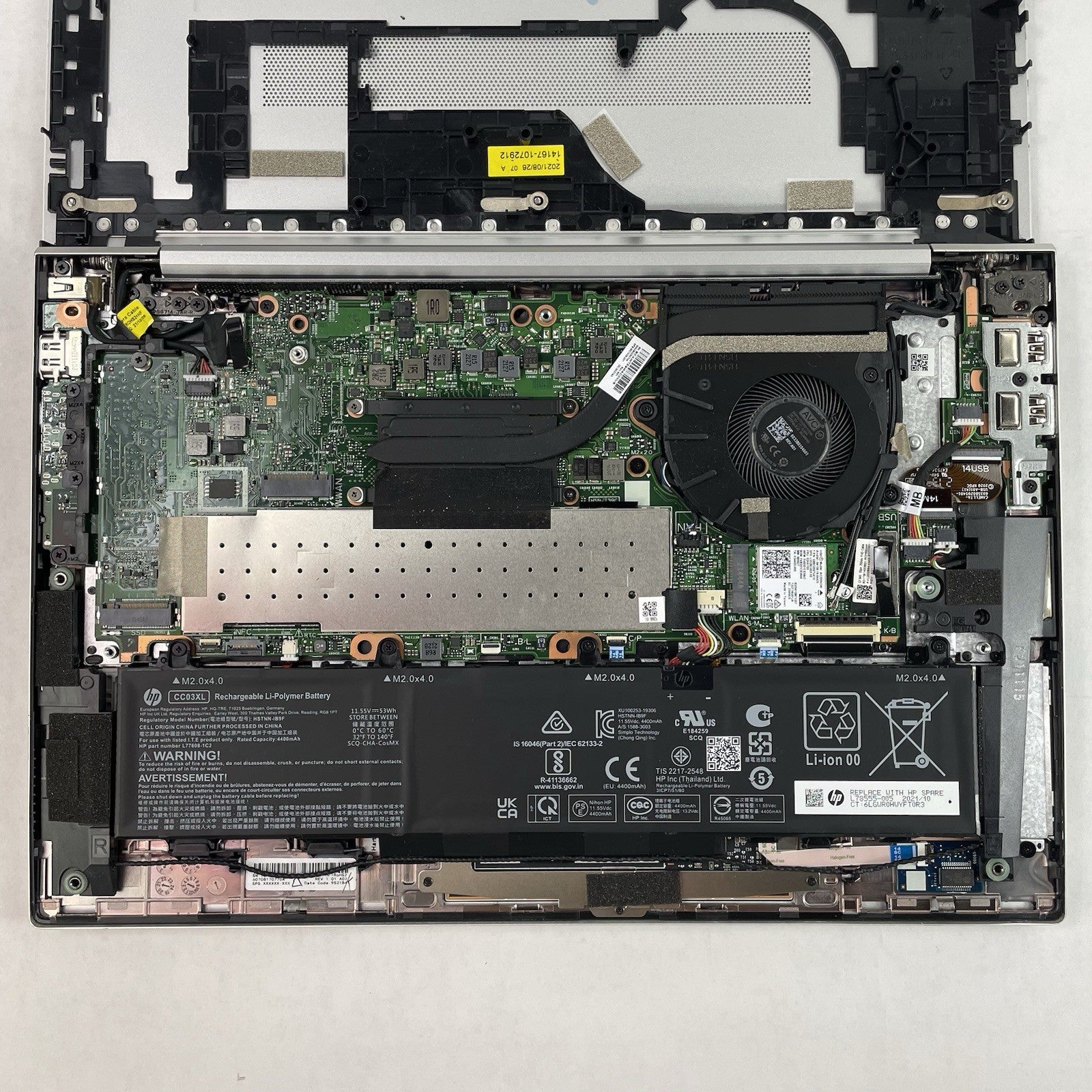 HP MT46 14" AMD Ryzen 3 Pro 4450U 2.50 GHz 8 GB RAM No SSD/OS/AC16