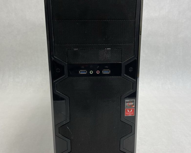 APEX TX-606-U3 MicroATX Computer Case Barebones 300W Allied Power Supply Tested