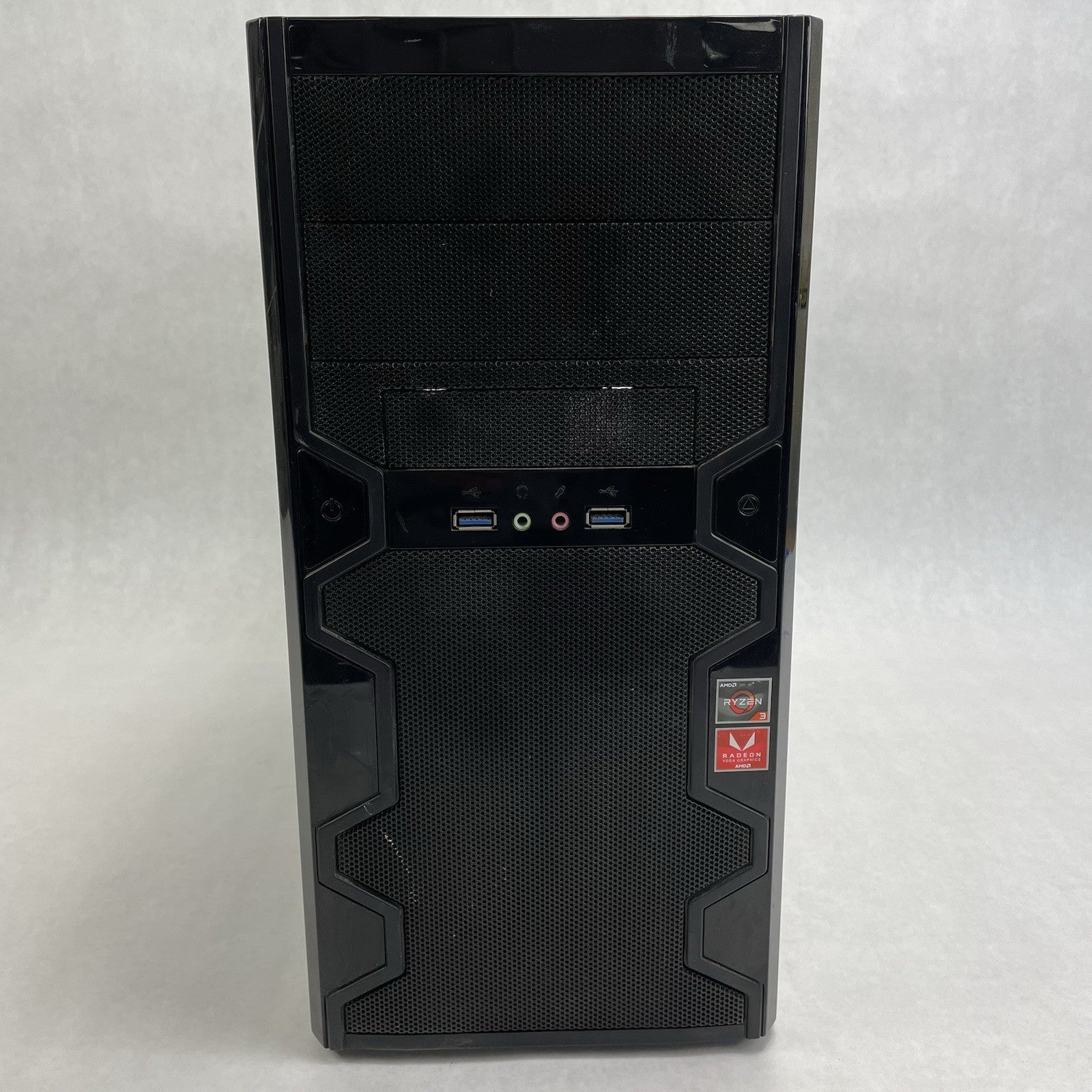 APEX TX-606-U3 MicroATX Computer Case Barebones 300W Allied Power Supply Tested