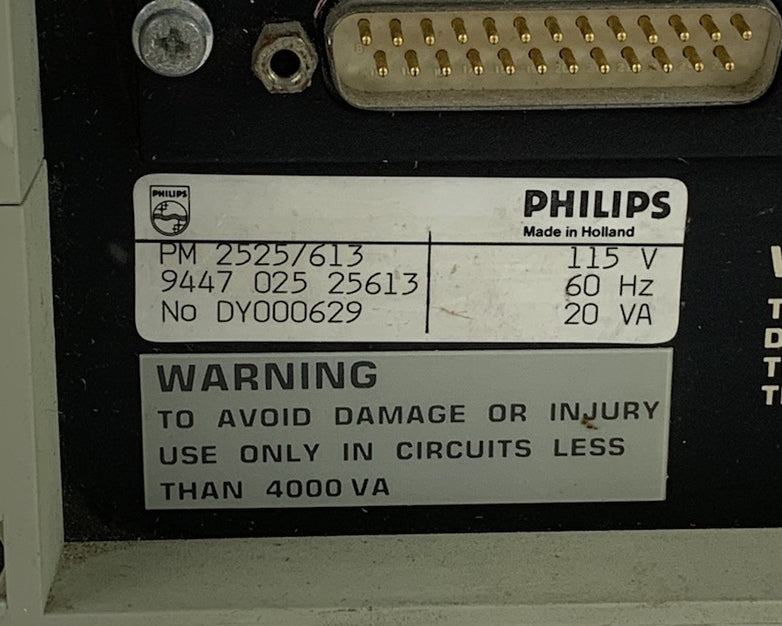 Philips PM2525 Multimeter