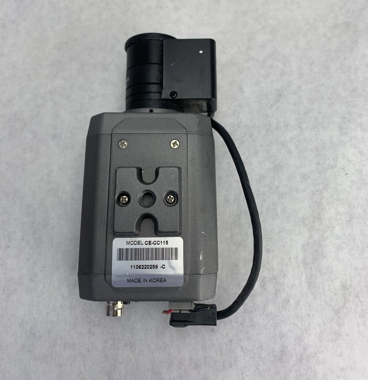 Clinton Electronics CE-CC115 Surveillance Camera For Parts or Repair