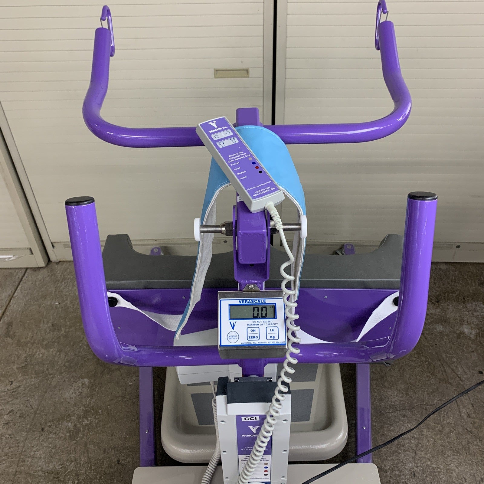 Vancare Vera II SB600 Powered Sit-to-Stand Patient Lift Powers Arms Don't Lift