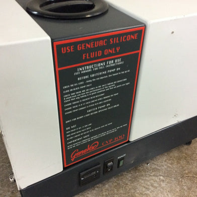 GeneVac CVP 100 CP MK4 Vapor Vacuum Pump - Parts or Repair