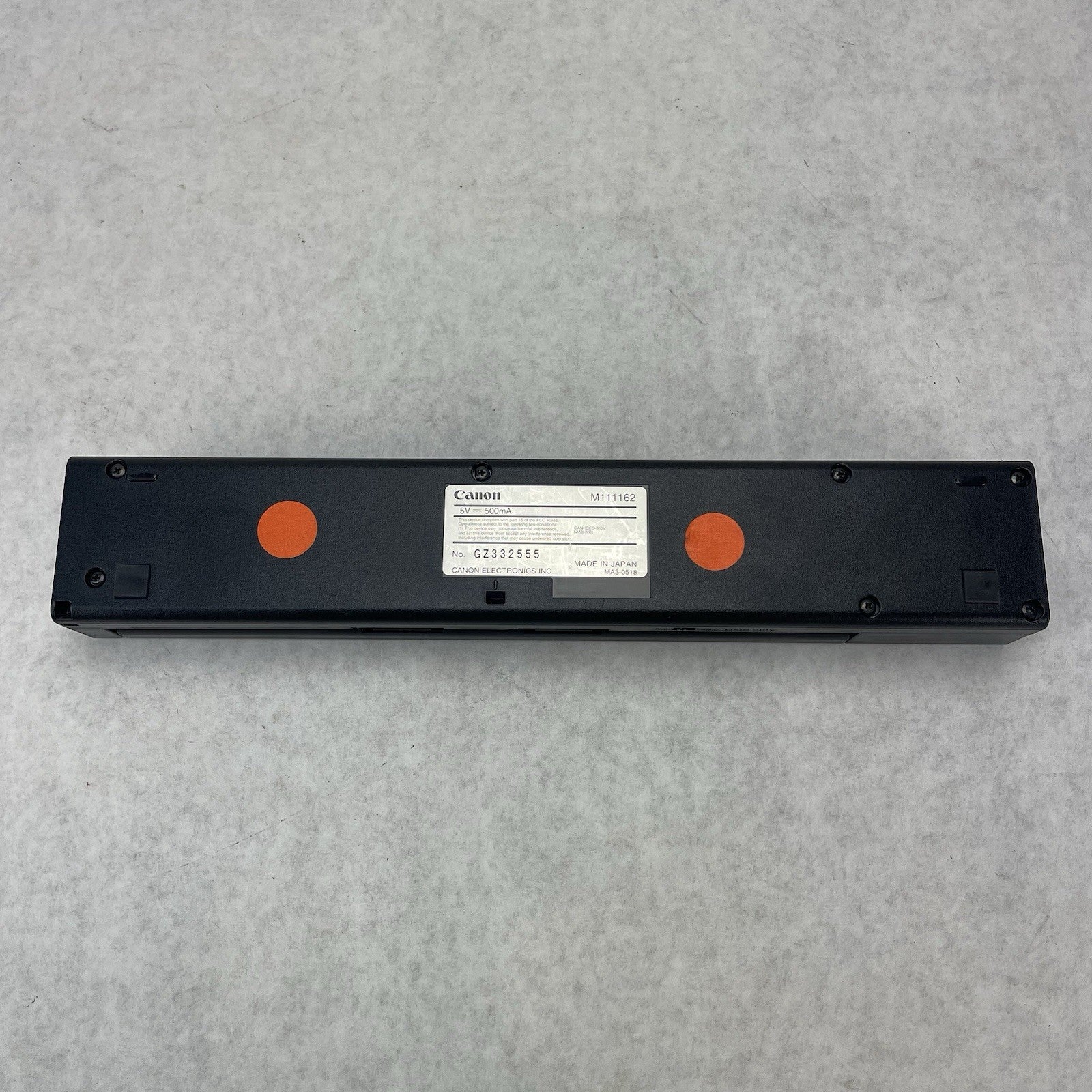 Canon ImageFORMULA P-208II M111162 Portable Document Scanner Tested No Cords4