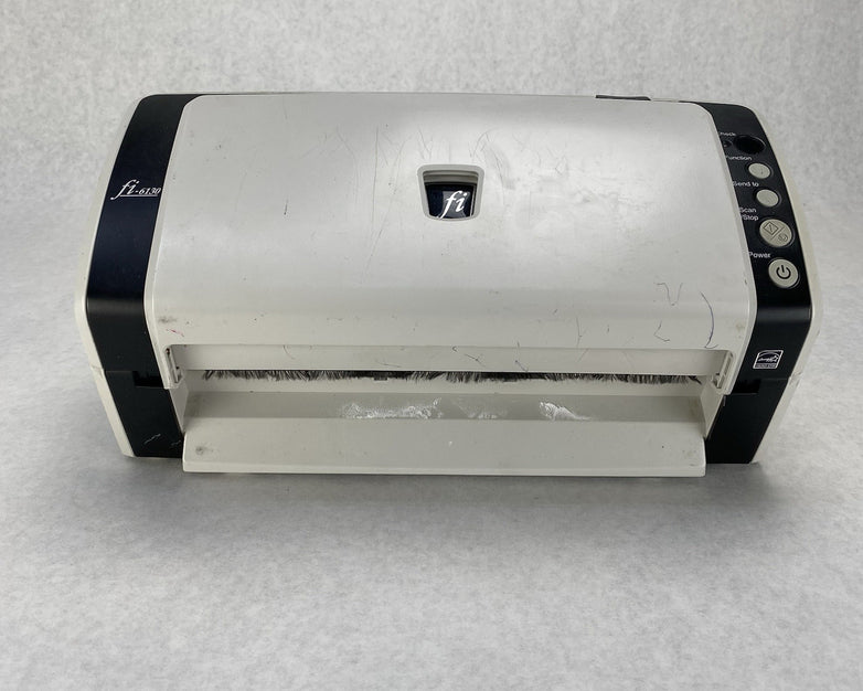Fujitsu Fi-6130 Document Scanner No AC Adapter (Lot of 2) - Parts or Repair