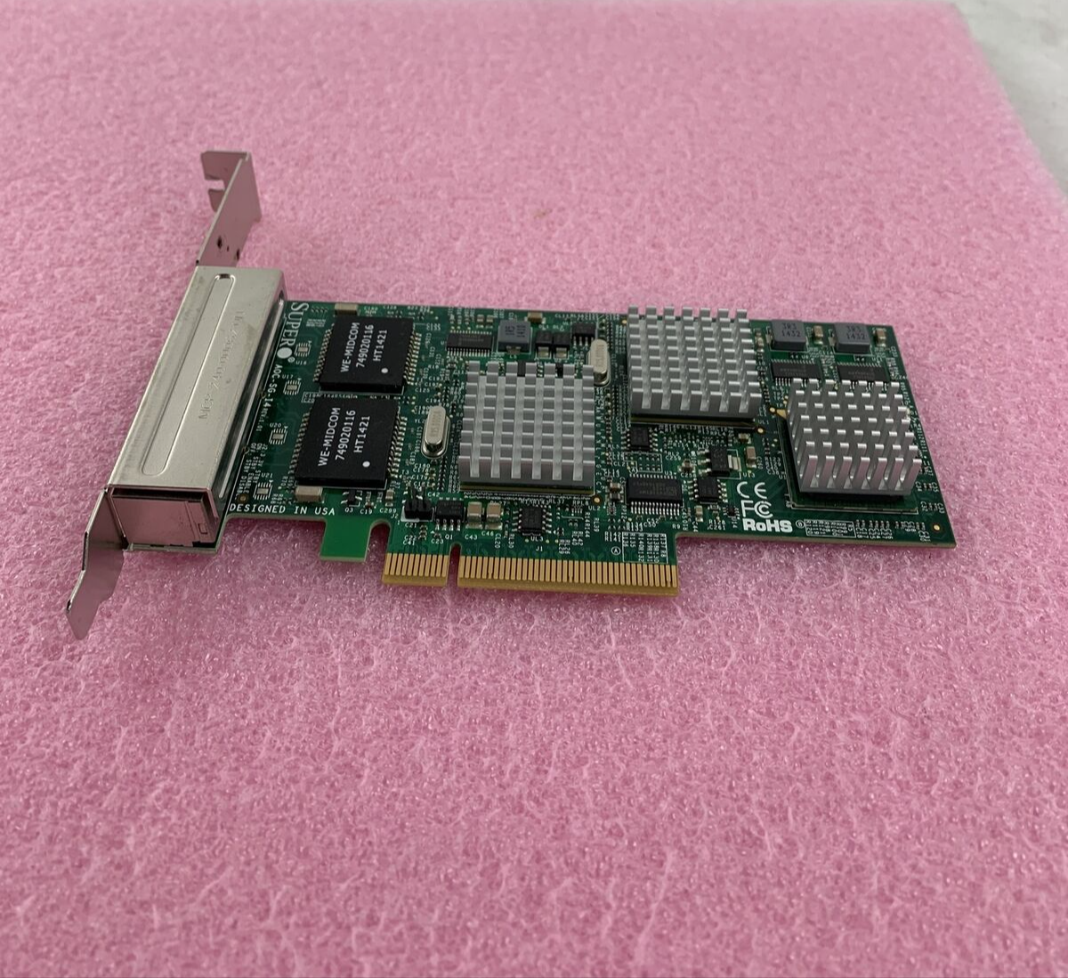 AOC-SGP-I4 - SUPERMICRO 4-PORT GIGABIT ETHERNET CARD