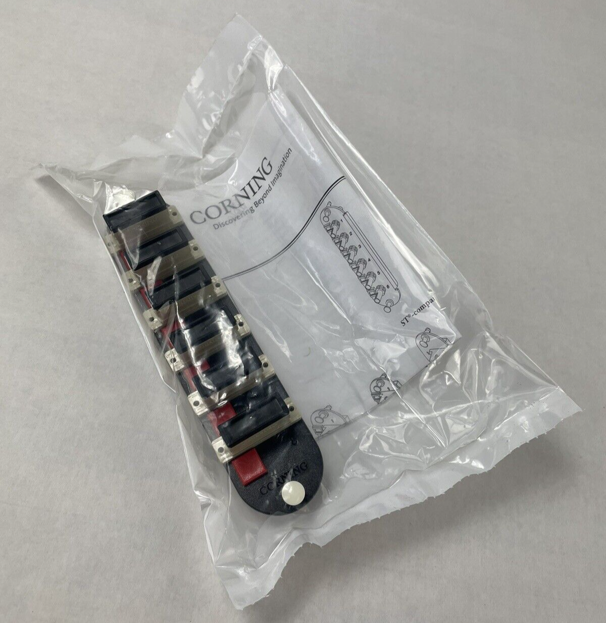 Corning CCH-12-91 SC Multimode 12 Port Adapter Panel with 6 Duplex Inserts