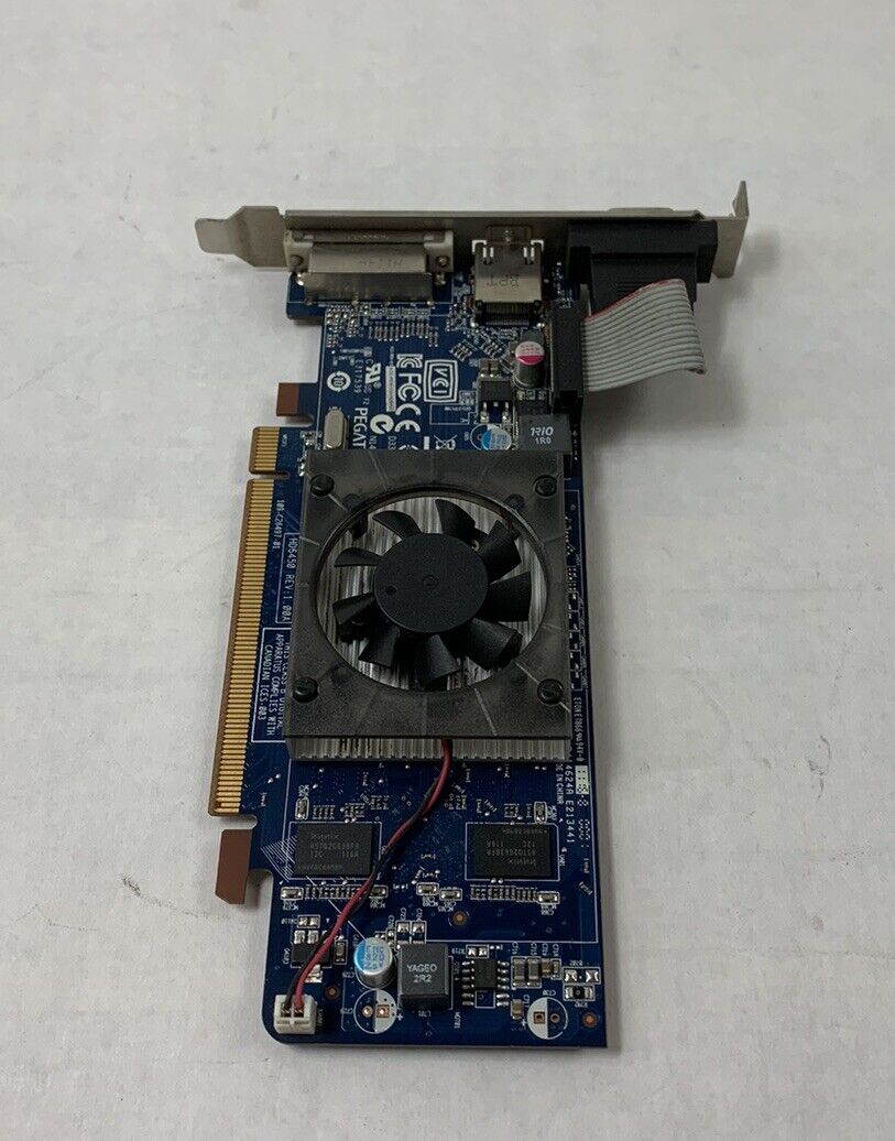 Pegatron 0HCUMH HD 6450 1GB DDR3 Graphics Full Profile VGA HDMI DVI