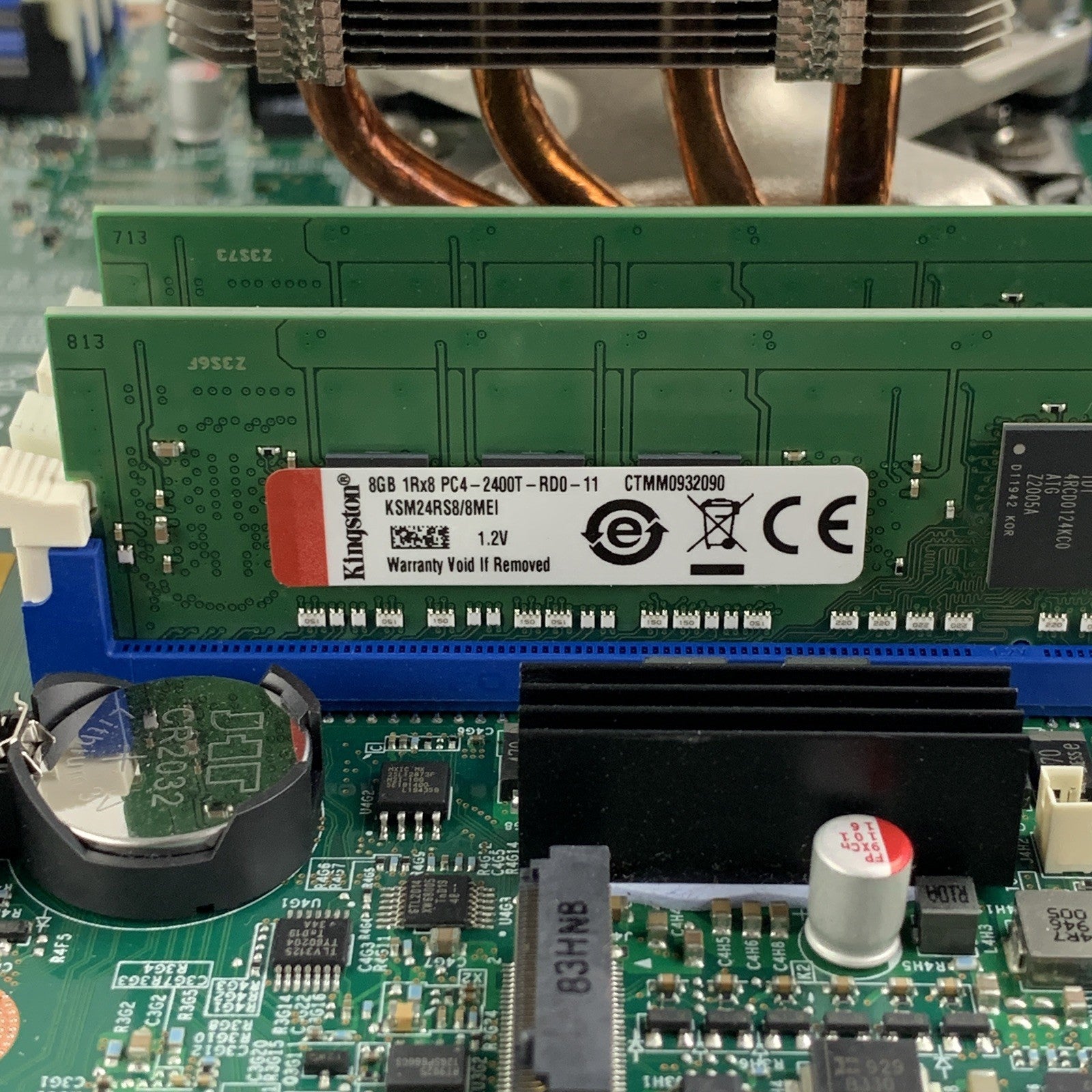 Intel S2600CW Motherboard H12883-273 1x Xeon E5-1620V4 3.5 GHz 32 GB Ram Tested