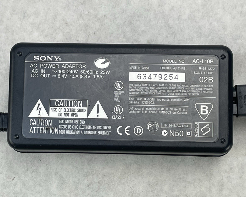 Sony AC-L10B OEM AC Adapter Lot of 3
