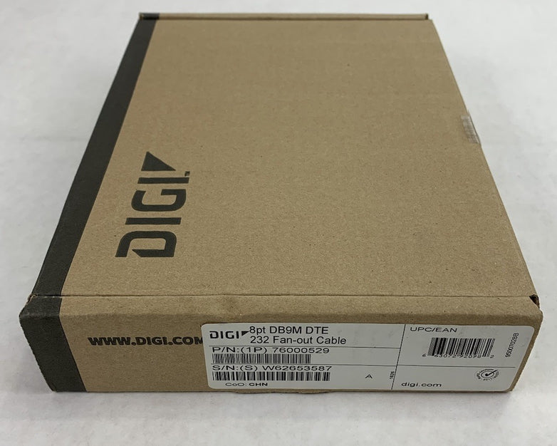 Digi 76000529 8pt DB9M DTE 232 Fan-Out Cable