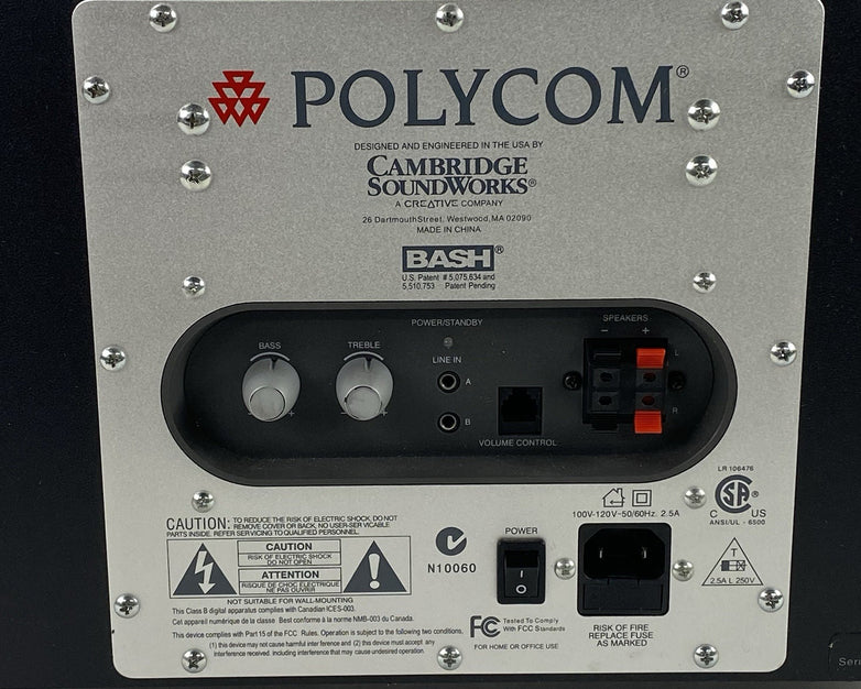 Cambridge Soundworks Polycom C1PLY120 Subwoofer Power Tested