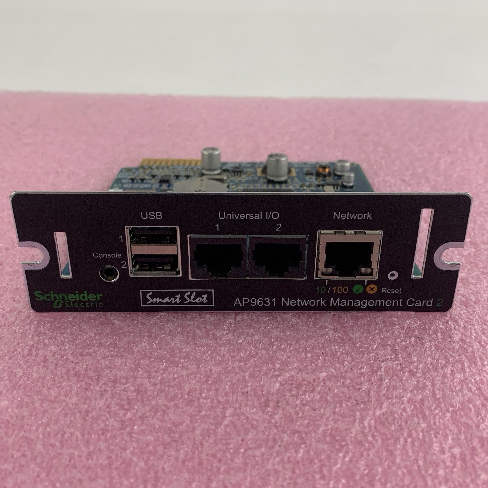 Schneider Electric Smart Slot AP9631 Network Management Card 21