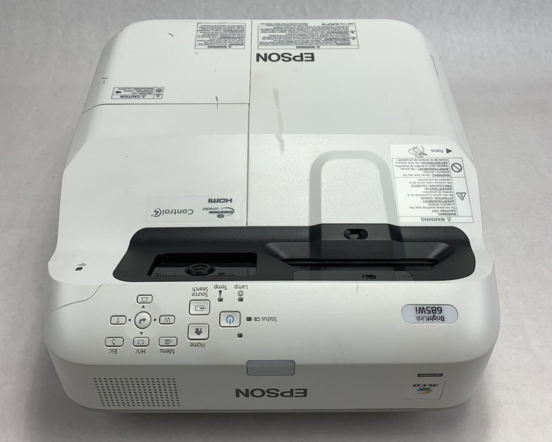 Epson H741A BrightLink 685Wi LCD Projector 1260 Lamp Hours