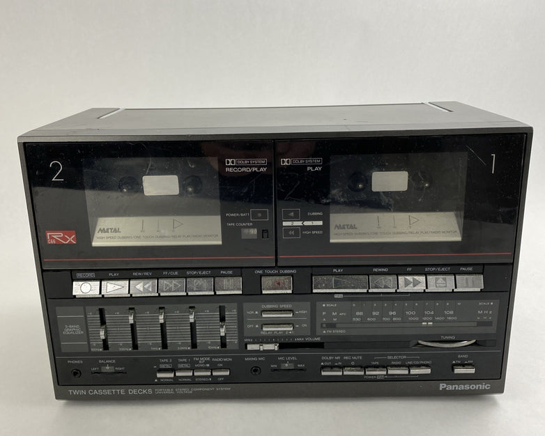 Panasonic RX-C66 Twin Cassette Decks