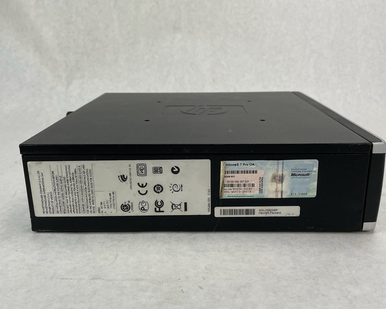 HP Compaq 8000 Elite Micro Core 2 Duo E8400 3.00 GHz 4 GB RAM No HDD/OS
